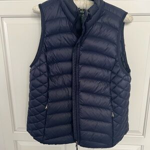 Lauren Ralph Lauren Dark Blue Quilted Vest